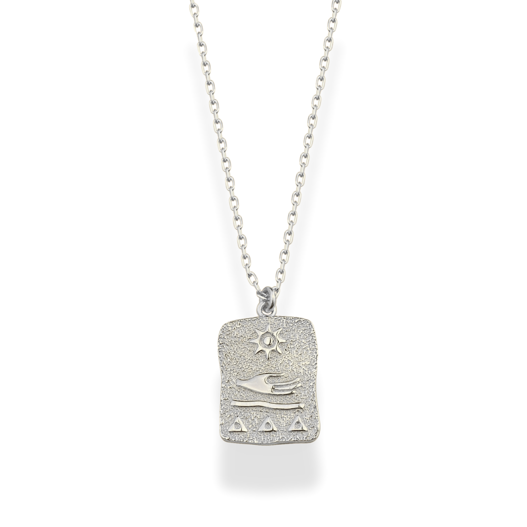 Blessings Card Necklace 14k Gold
