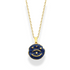 Blue Eyes Necklace 14k Gold