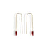 Chili Pepper Charm Earring 14K Solid Gold