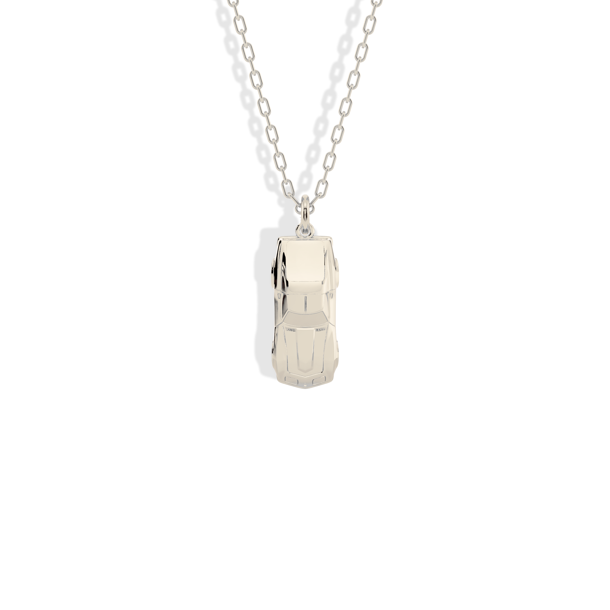 Classic Muscle Diecast Model Car Necklace 14K Gold / Silver