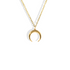 Crescent Moon Necklace 14K Gold adds timeless elegance and meaning to your style, symbolizing light and transformation.