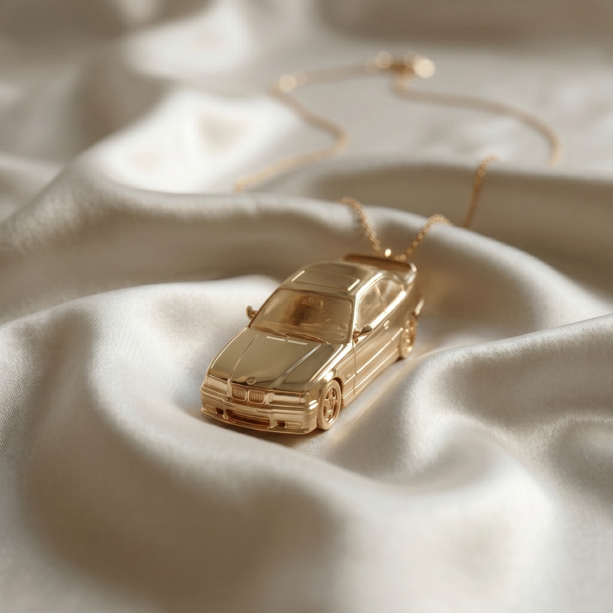 Custom Diecast Model Car Custom Necklace 14K Gold / Silver