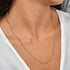 Designer Chain Necklace 14K Gold