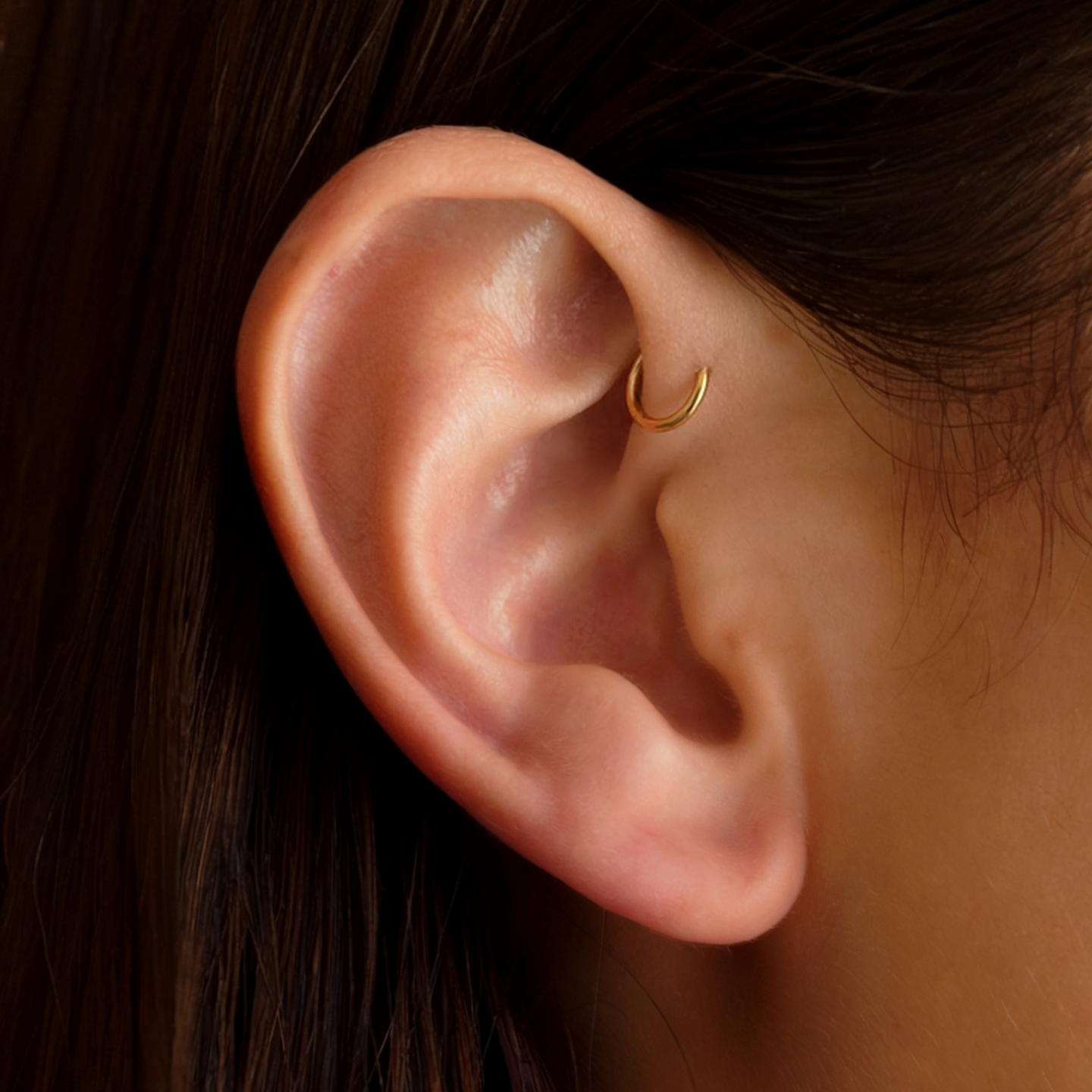 Forward Helix Piercing