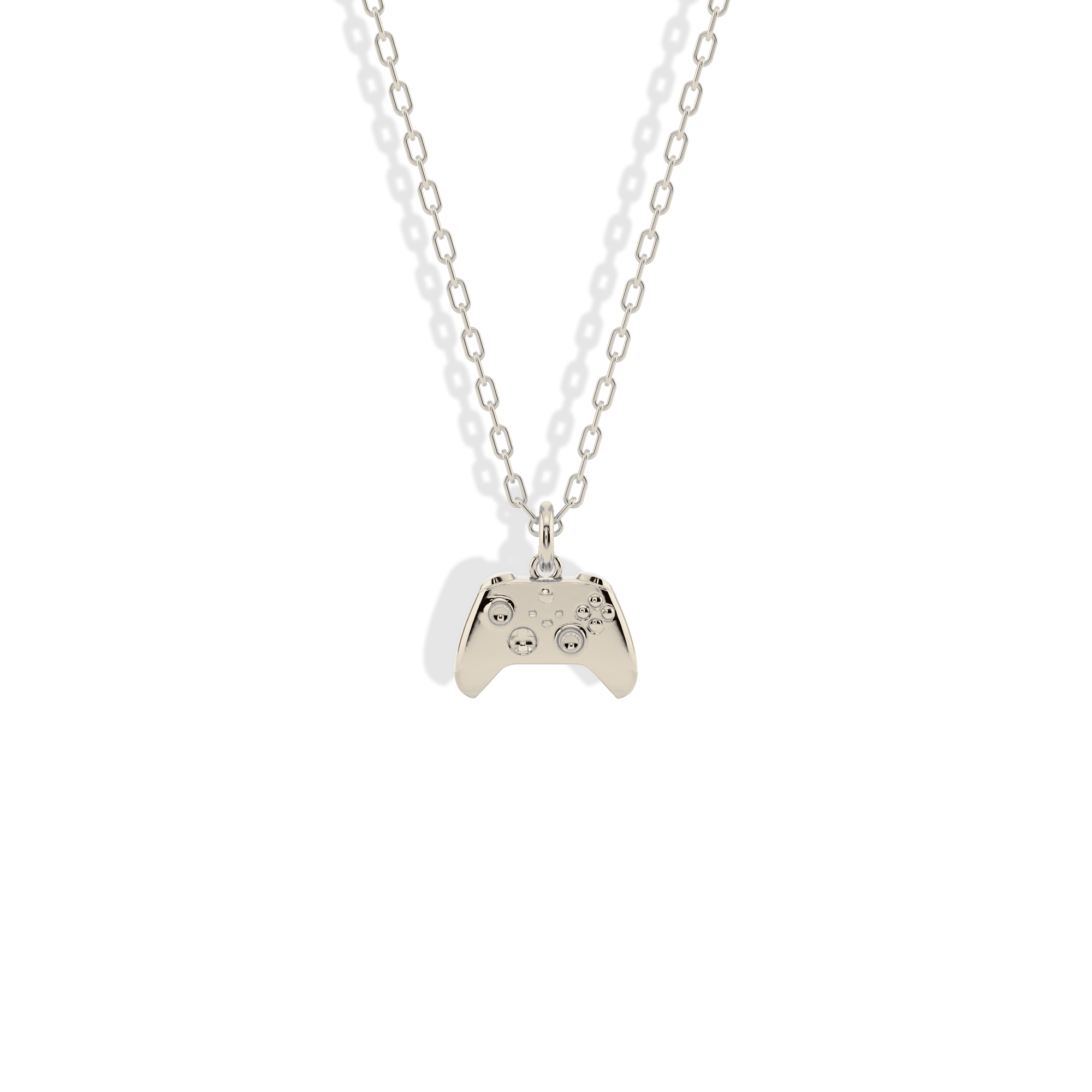 Game Controller Necklace 14K Gold / Silver