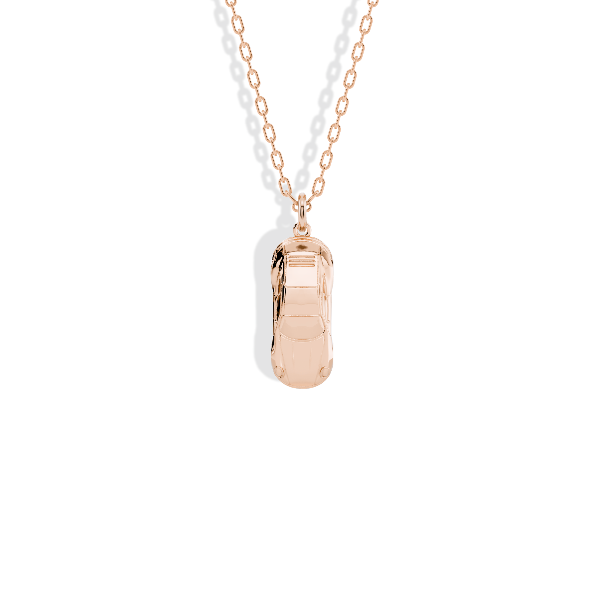 Heritage Coupe Diecast Model Car Necklace 14K Gold / Silver
