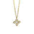 Floral Blossom Diamond Necklace 14K Gold