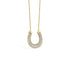 Horseshoe Glow Necklace 14K Gold