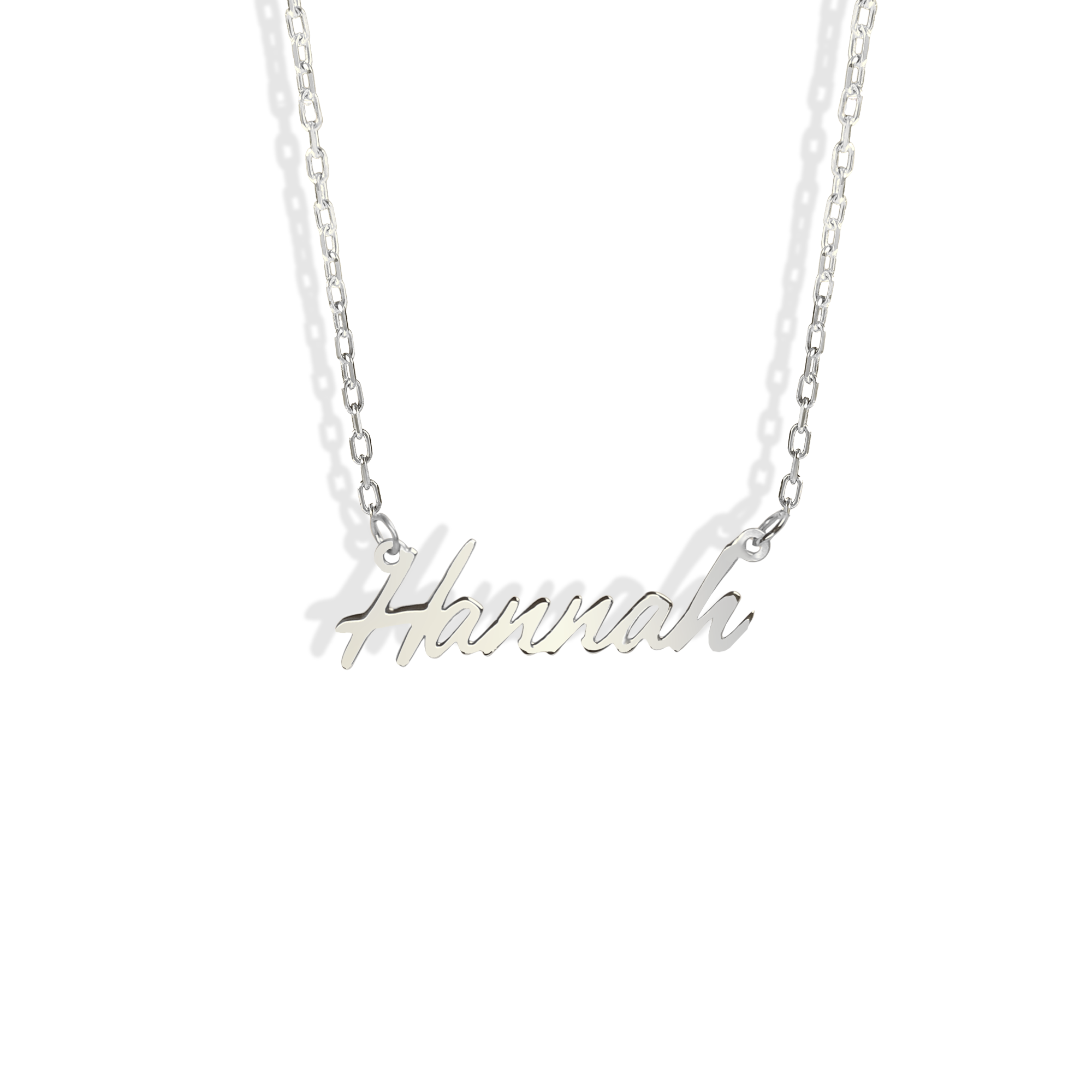 Personalized Vibe Name Custom Necklace 14K Gold