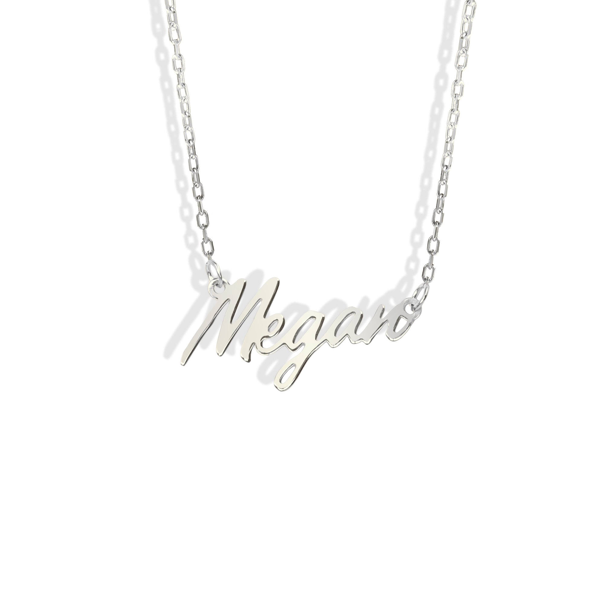 Exclusive Piece Personalized Name Custom Necklace 14K Gold