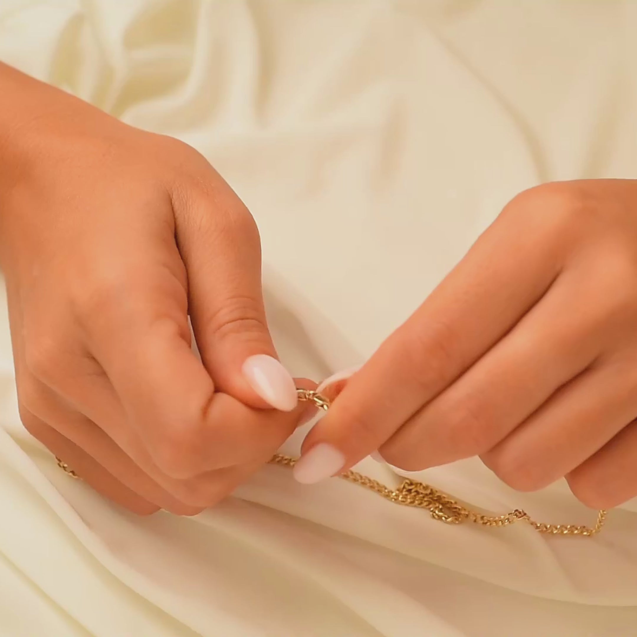 Designer Chain Necklace 14K Gold