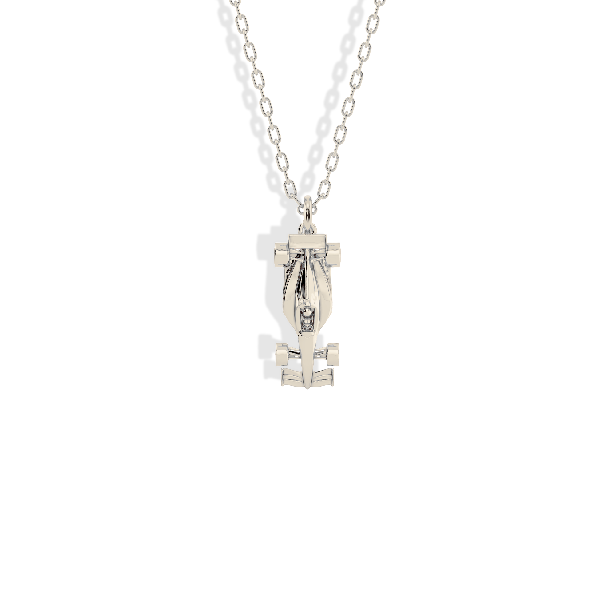 Racing Car Diecast Model Car Necklace 14K Gold / Silver