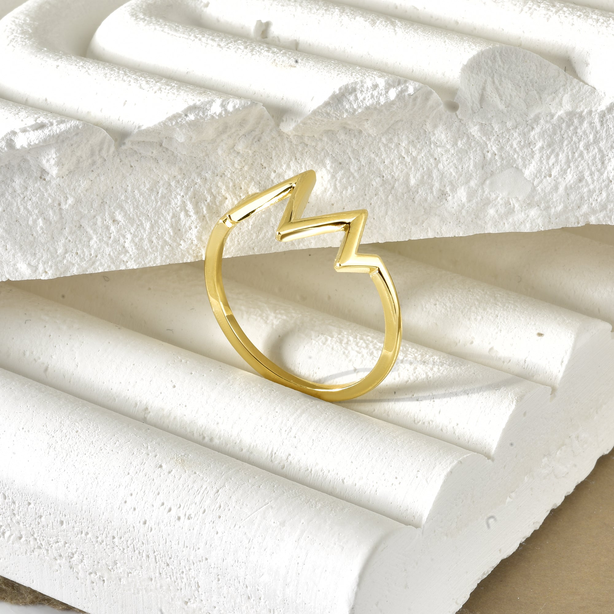 14K Gold Flow Ring