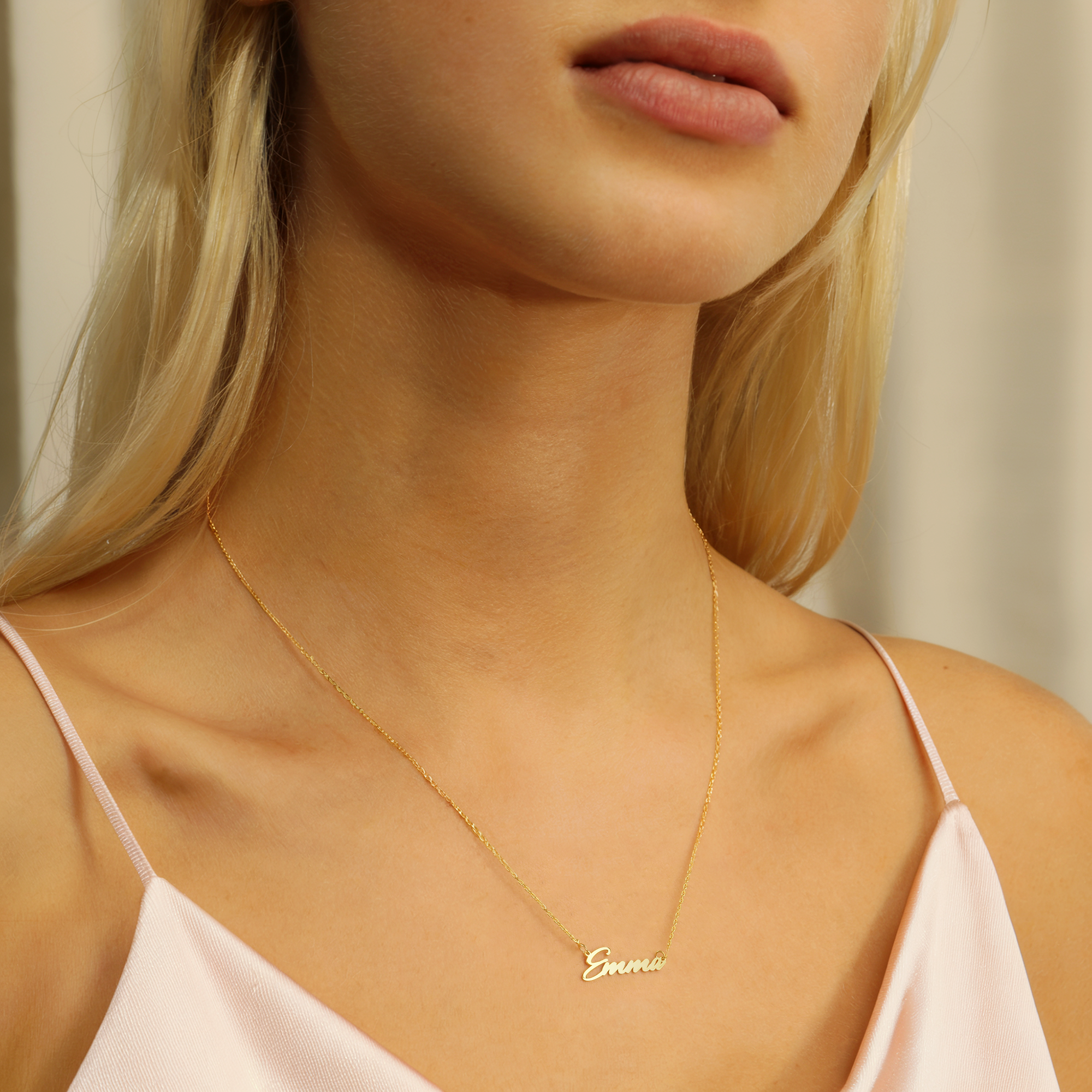 14K Gold Signature Name Necklace – Personalized & Custom Made