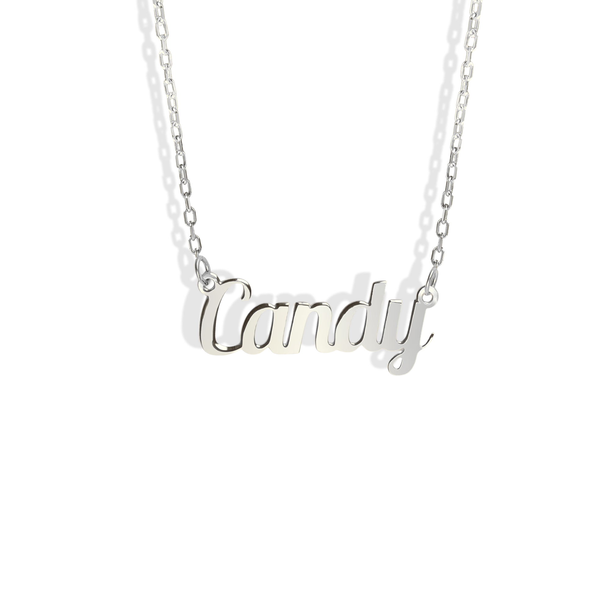Style Personalized Name Custom Necklace 14K Gold