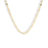 Twist Marquise Chain Necklace 14K Gold
