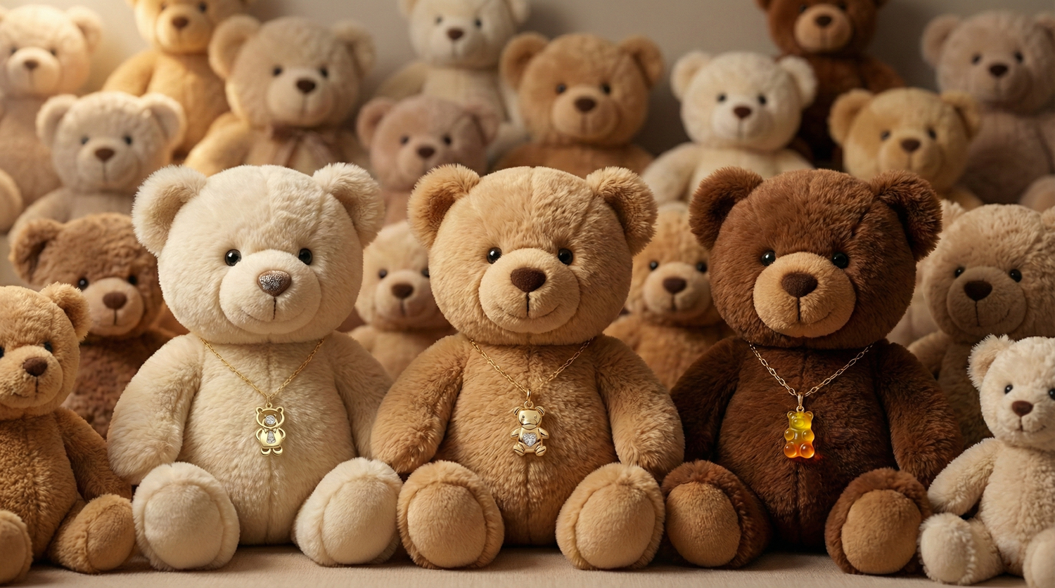 teddy bear necklace trend meaning styling guide pendant chain length layering tips