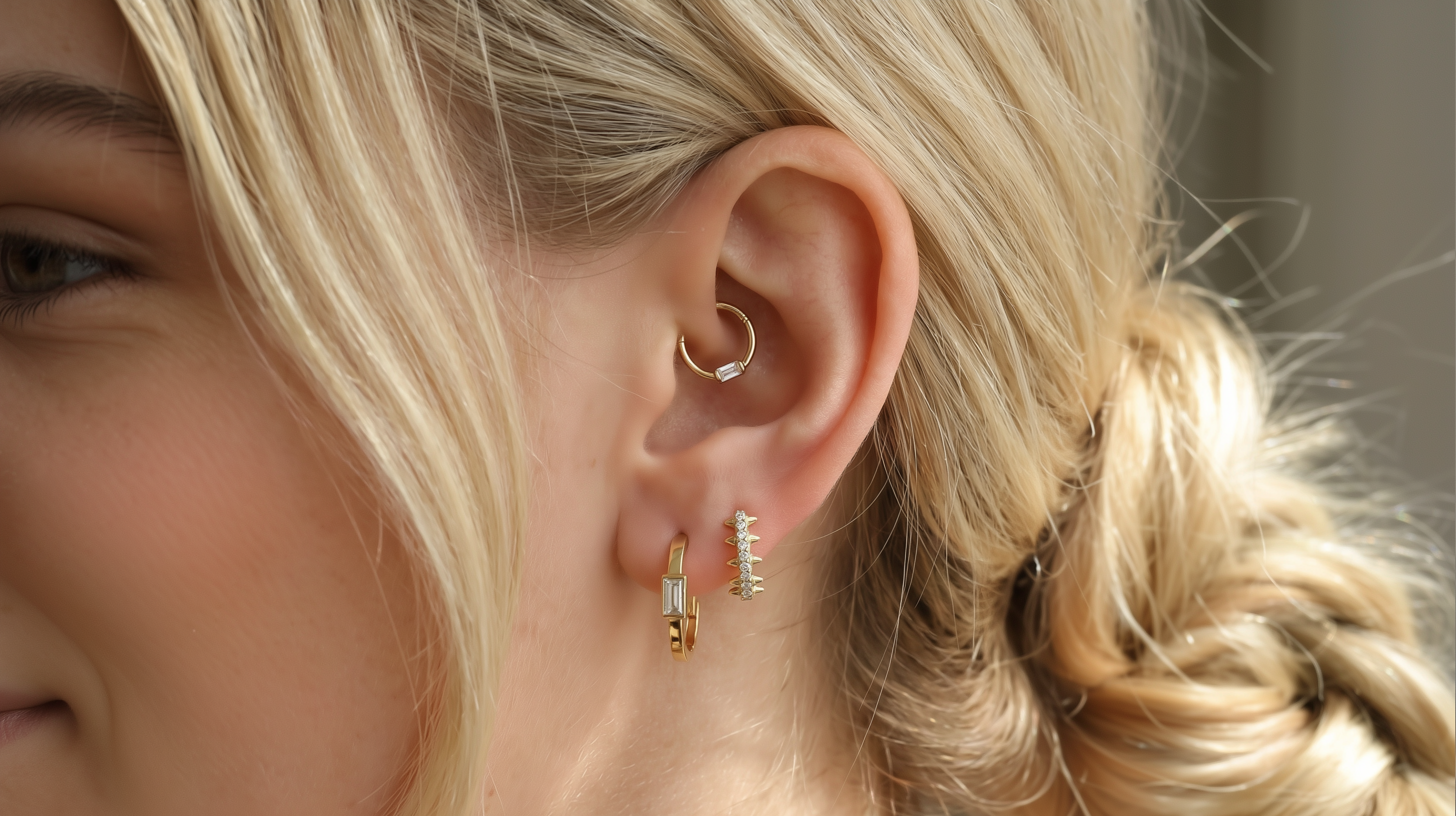 14K Gold Hoop Earrings in Minimal and Classic Sizes for Everyday Wear