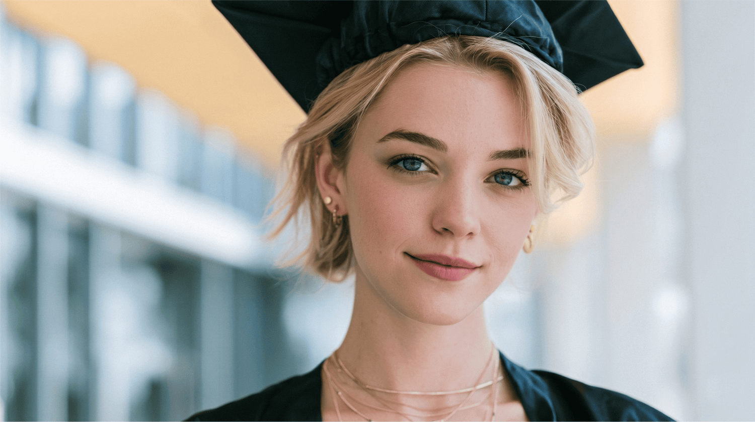 Graduation and end of school year fine jewelry gifts collection banner - Lunia Atelier 14k gold and silver