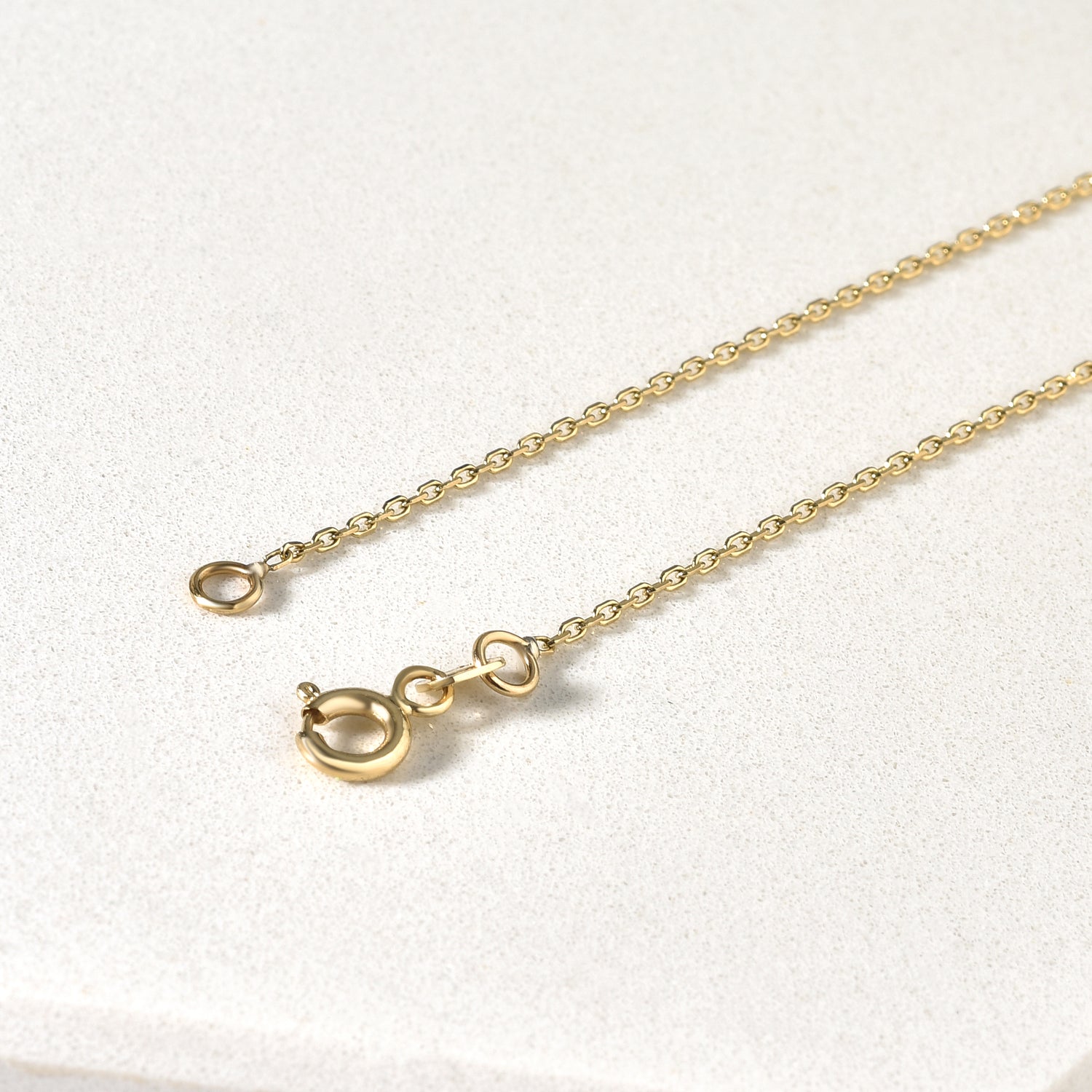 Angel Baby Diamond Necklace 14K Gold