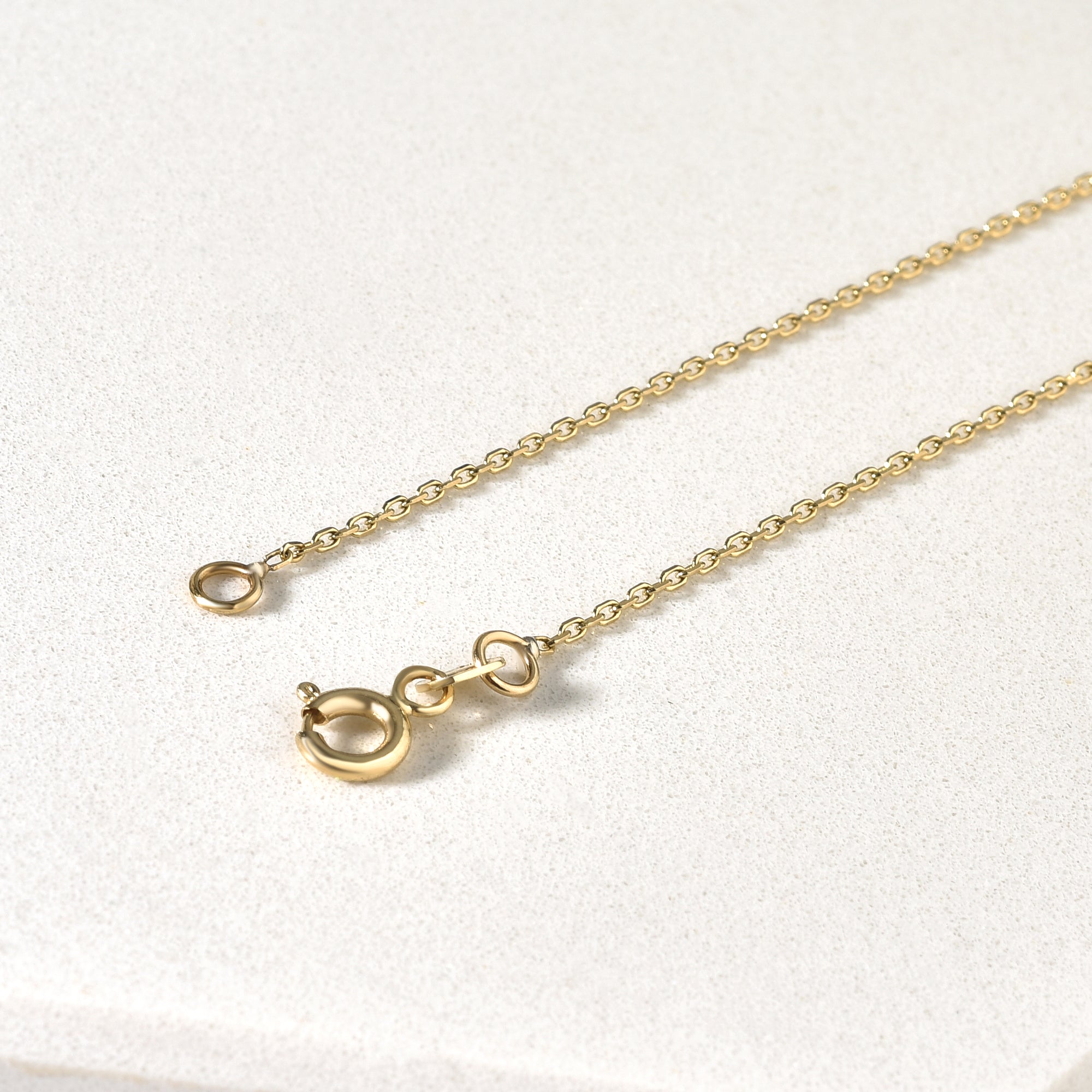 Angel Baby Diamond Necklace 14K Gold