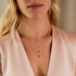 Bead Ball Size Necklace 14K Gold