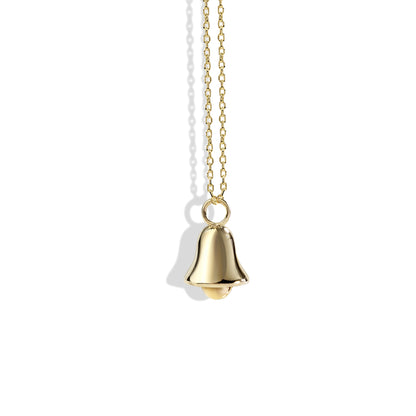 Bell Ringing Necklace 14K Gold		