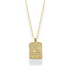 Blessings Card Necklace 14k Gold