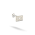 White gold creates cool contrast around the cassette reels and linework on a bright opaque background.