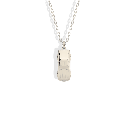 Classic Muscle Diecast Model Car Necklace 14K Gold / Silver
