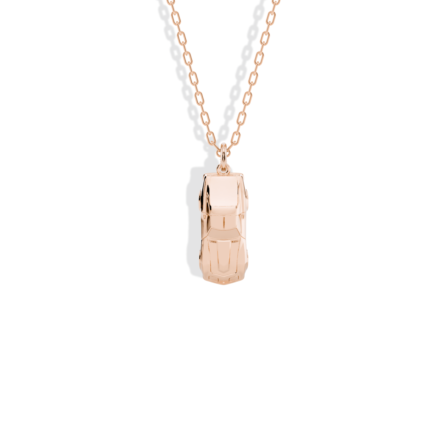 Classic Muscle Diecast Model Car Necklace 14K Gold / Silver
