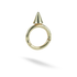 Cone Hoop Ear Piercing 14K Gold