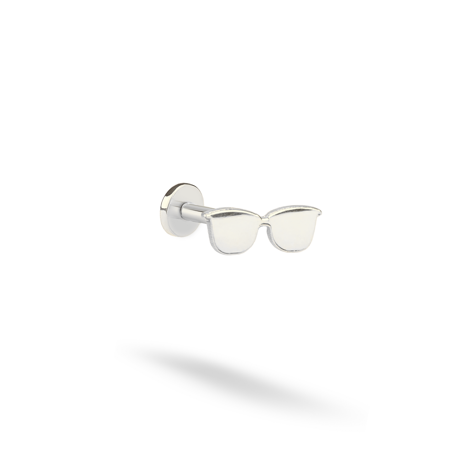 Cool Sunglasses Flatback Ear Piercing 14K Gold