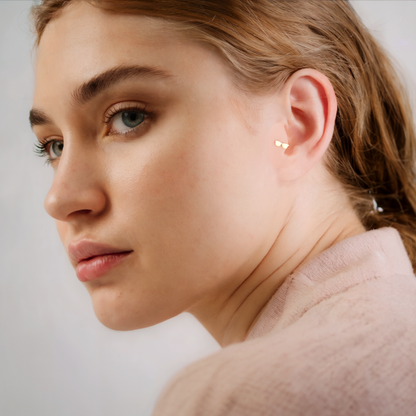 Cool Sunglasses Flatback Ear Piercing 14K Gold