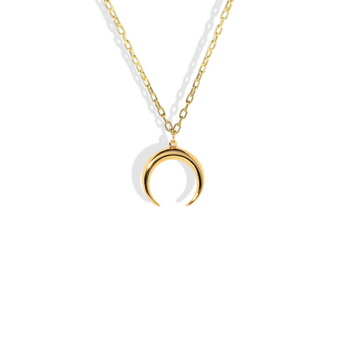 Crescent Moon Necklace 14K Gold adds timeless elegance and meaning to your style, symbolizing light and transformation.