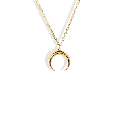 Crescent Moon Necklace 14K Gold adds timeless elegance and meaning to your style, symbolizing light and transformation.