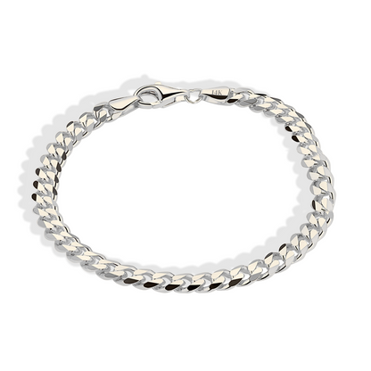 Cuban Link Chain Bracelet 14K Gold