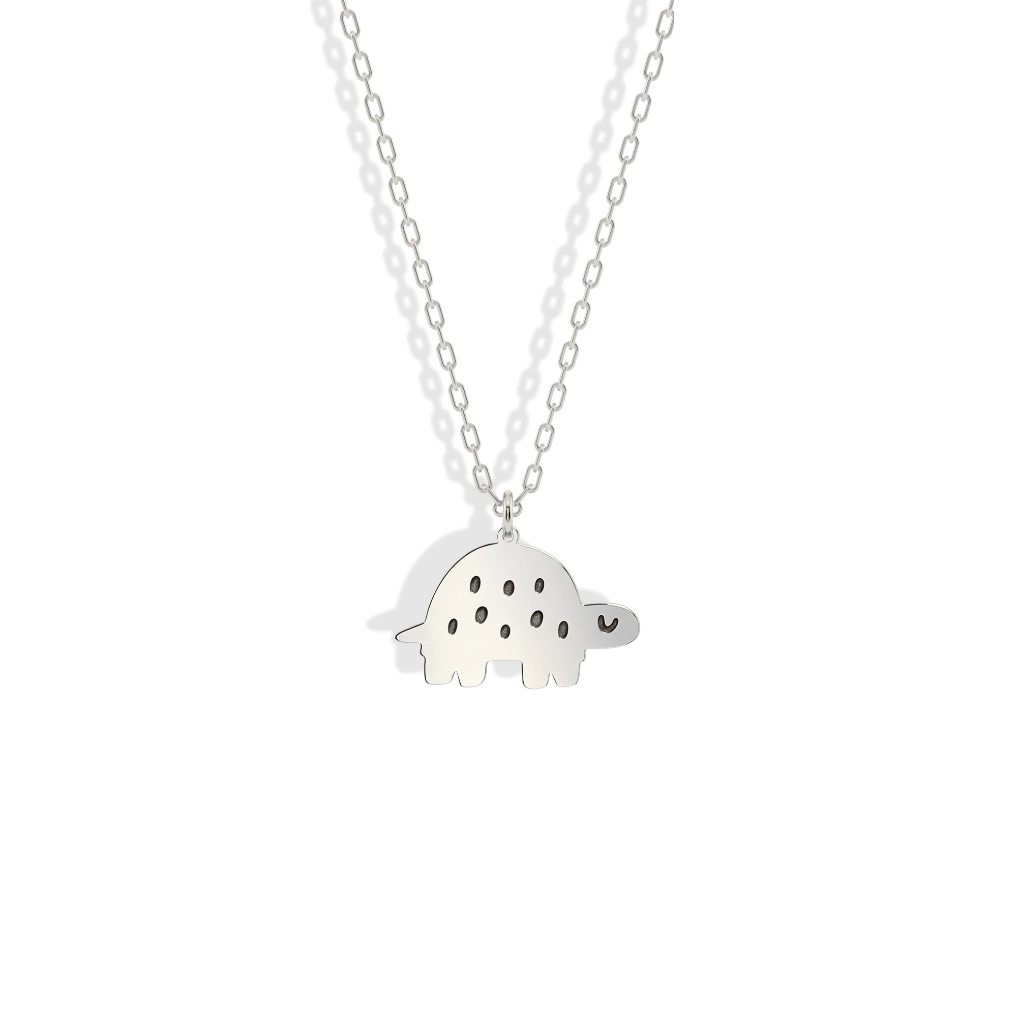 Cute Turtle Pendant Necklace 14K Gold / Silver