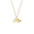 Cute Turtle Pendant Necklace 14K Gold / Silver. A hand crafted turtle necklace inspired by sea turtles, perfect for everyday wear or gifting.