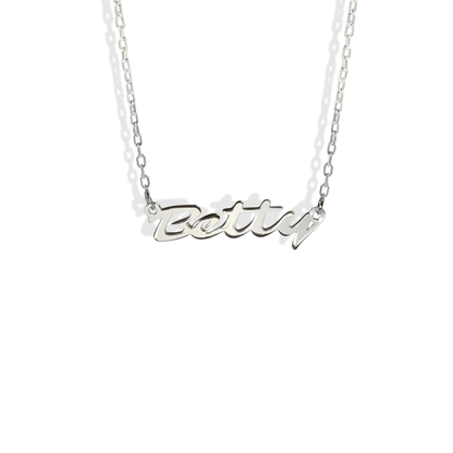 Elegant Personalized Name Custom Necklace 14K Gold