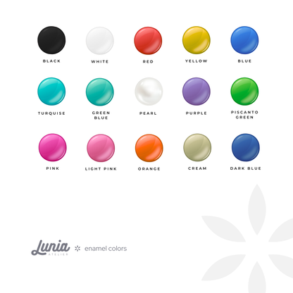 Enamel Heart Bracelet 14K Gold / Silver