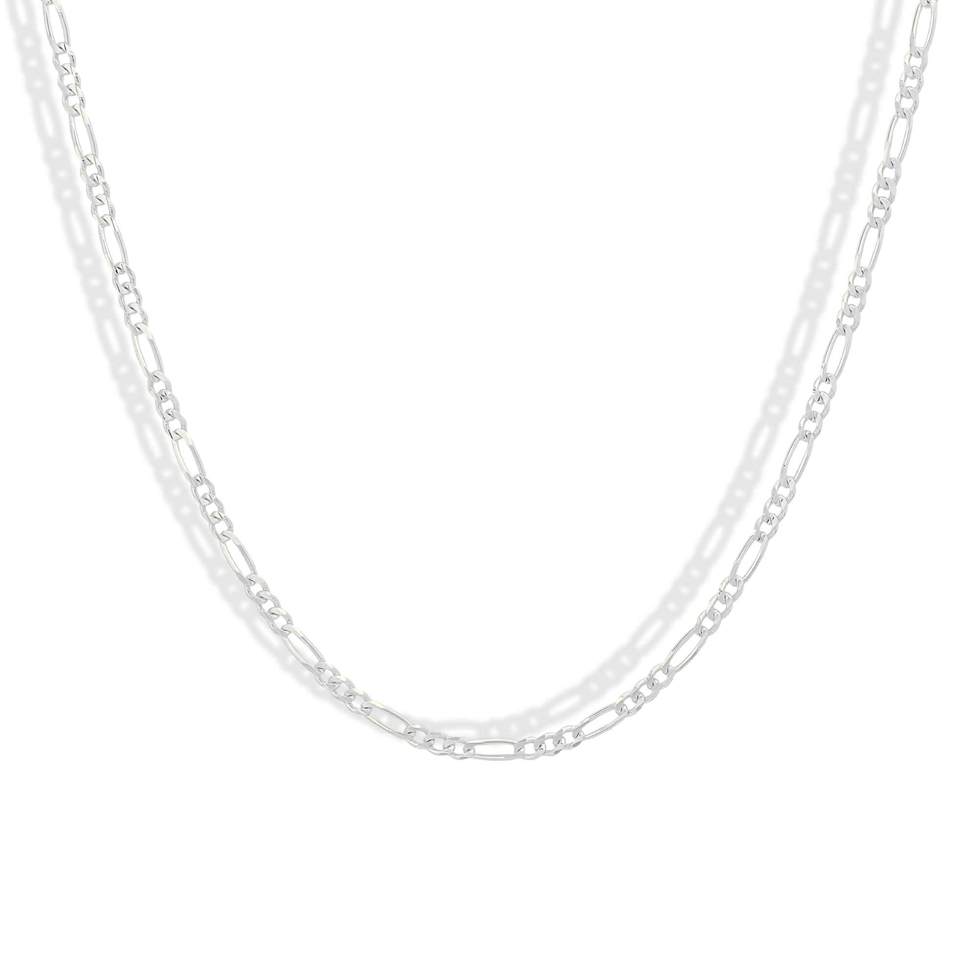 Figaro Chain Necklace 14K Gold