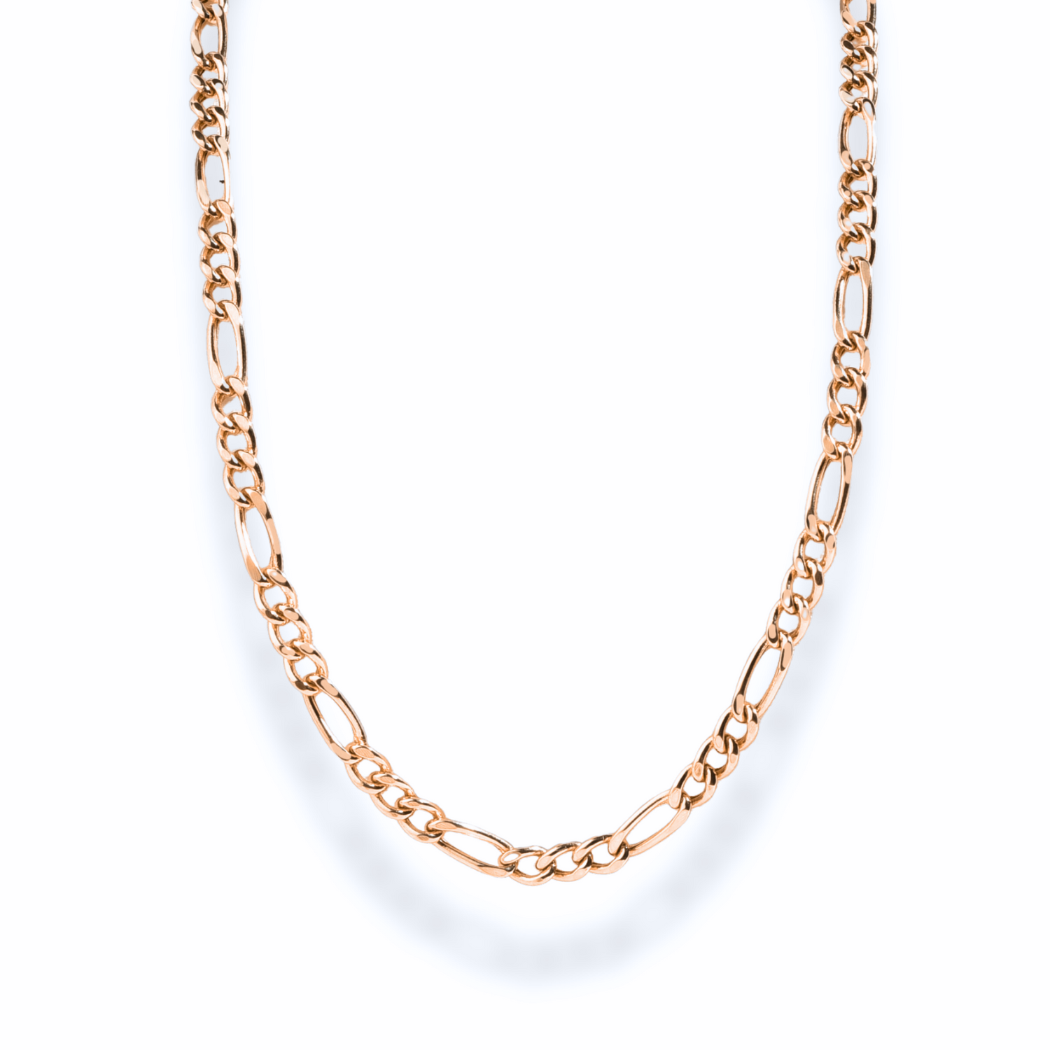 Figaro Chain Necklace 14K Gold