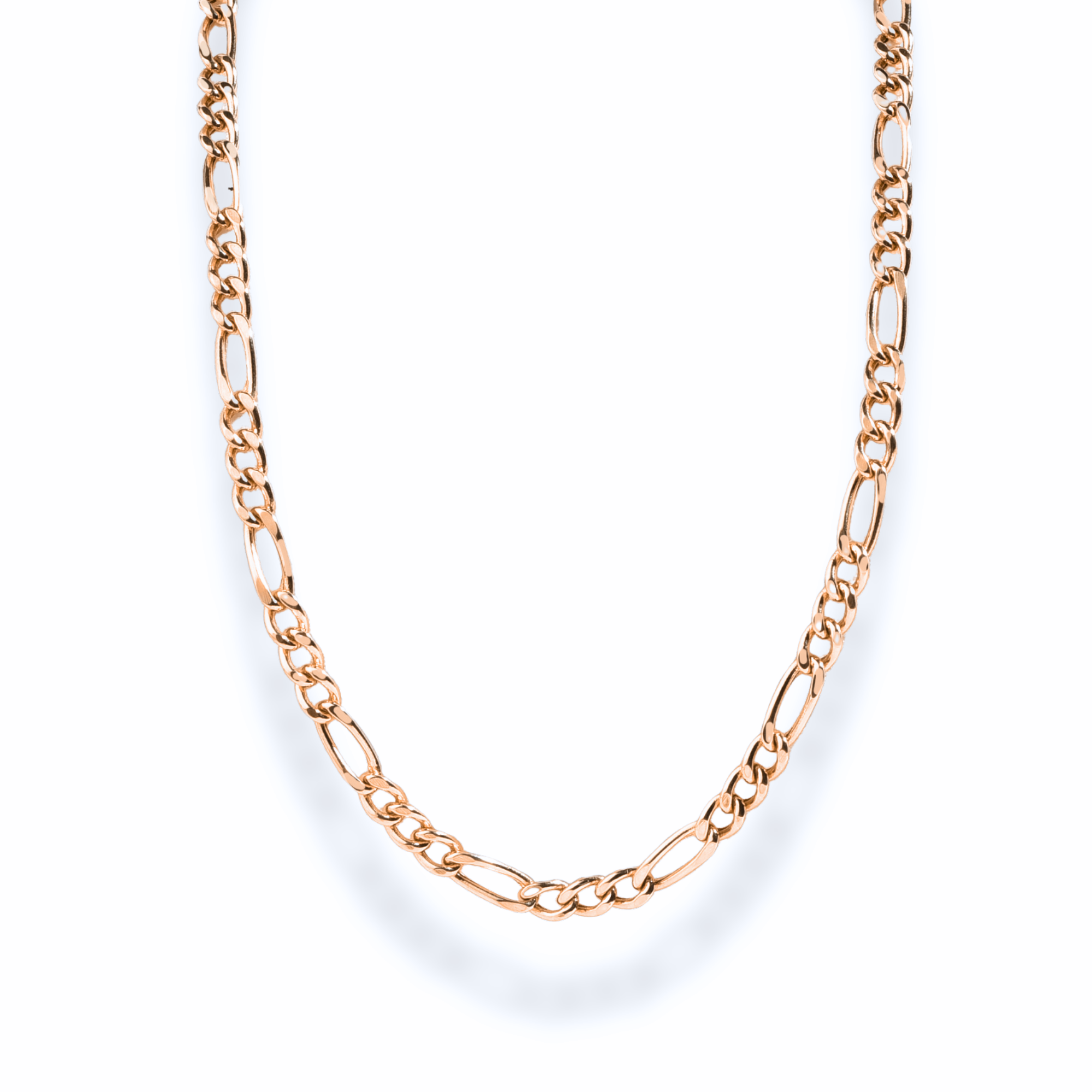 Figaro Chain Necklace 14K Gold