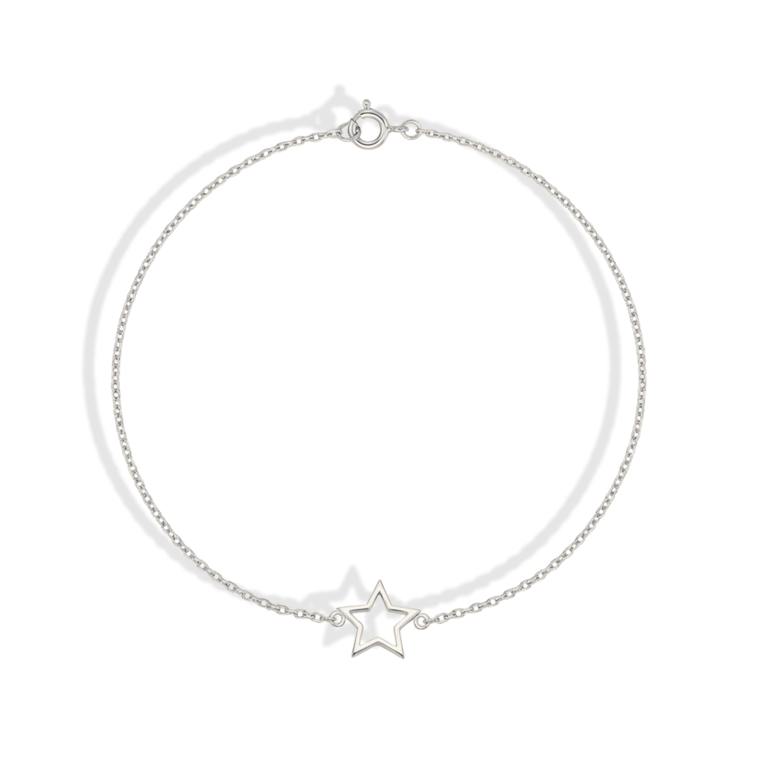 Frame Star Bracelet 14K Gold / Silver