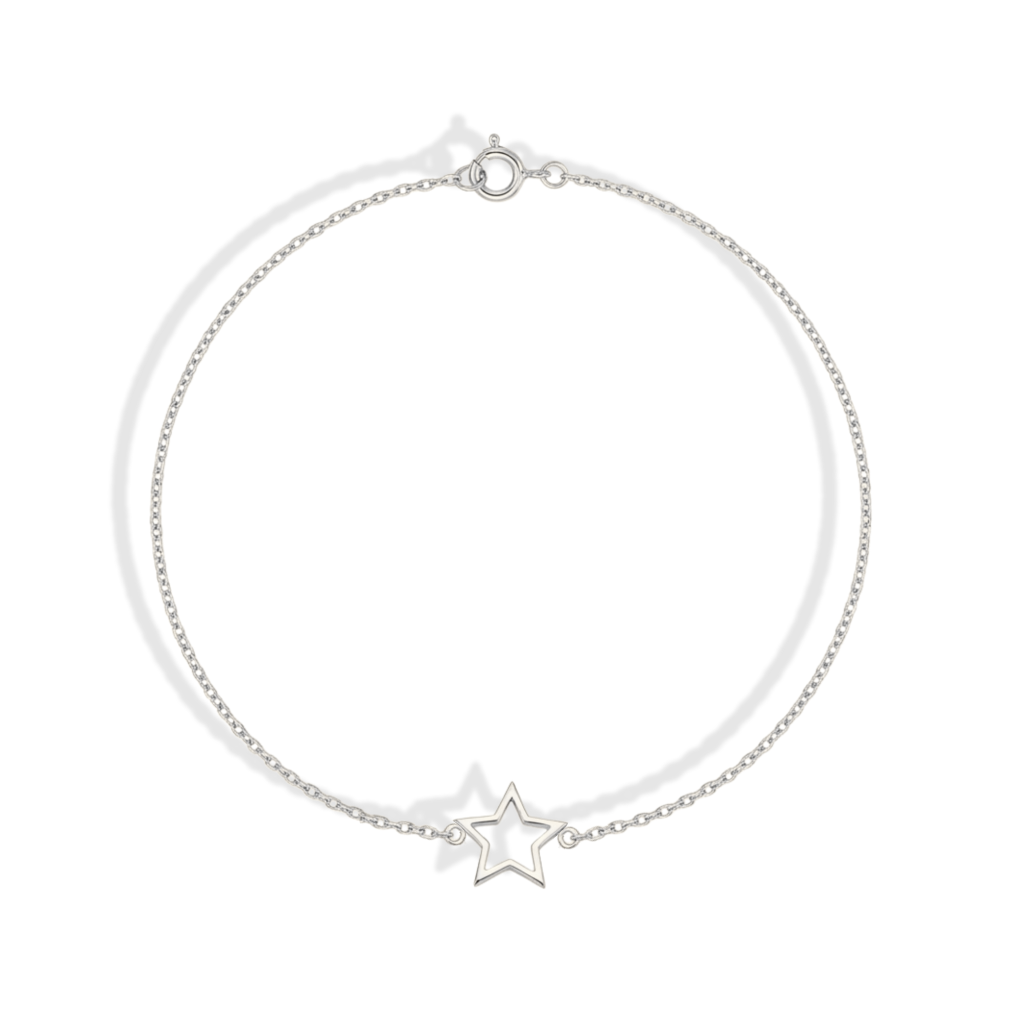 Frame Star Bracelet 14K Gold / Silver