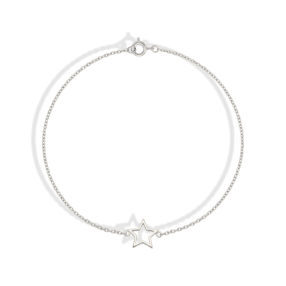 Frame Star Bracelet 14K Gold / Silver