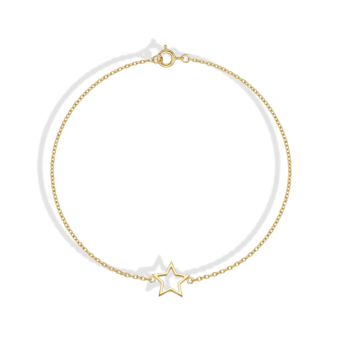 Frame Star Bracelet 14K Gold / Silver