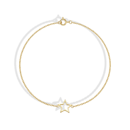 Frame Star Bracelet 14K Gold / Silver
