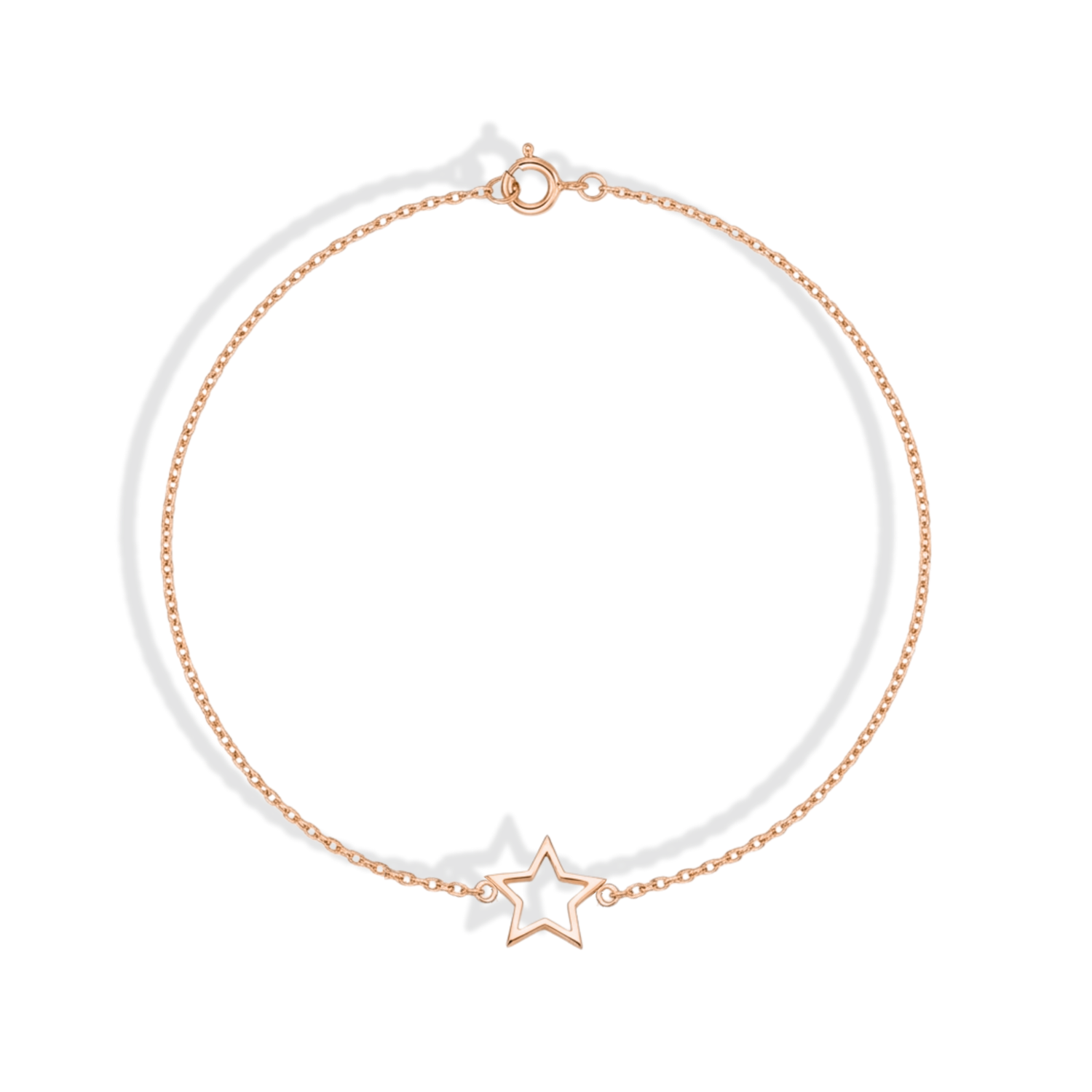 Frame Star Bracelet 14K Gold / Silver